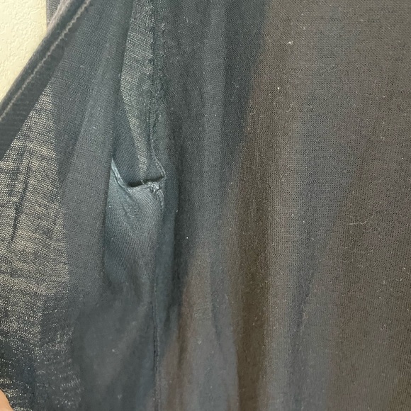 Halogen Black Extra Small Petite Women’s Cardigan Long Sleeve Sweater - Picture 6 of 9